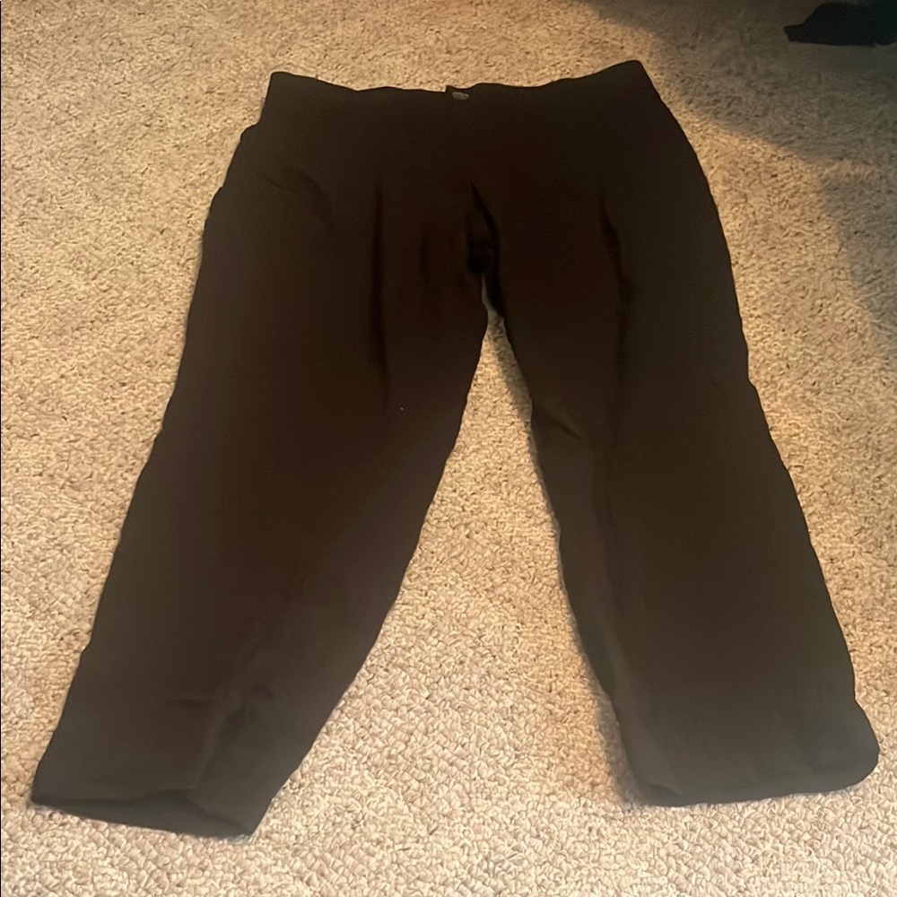 Black Cropped Pants